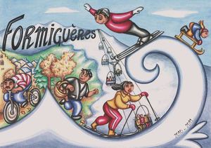 Formiguères, il était une fois un village de montagne...