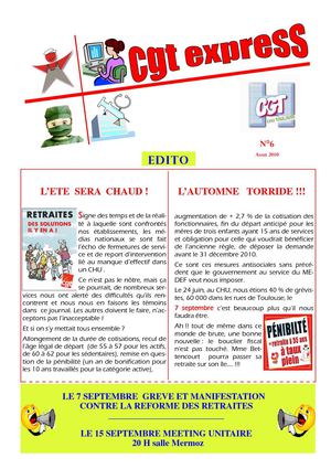 CGT EXPRESS n°6