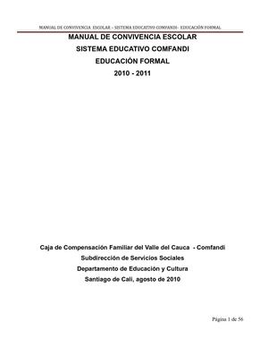 Manual de Convivencia