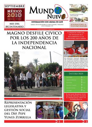 Semanario Mundo Nuevo. Información con aroma de café