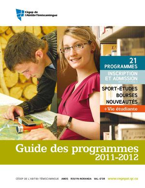 GUIDE DES PROGRAMMES 2011-2012