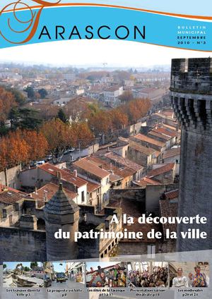 Le Journal de Tarascon - Bulletin municipal d'informations - Septembre 2010