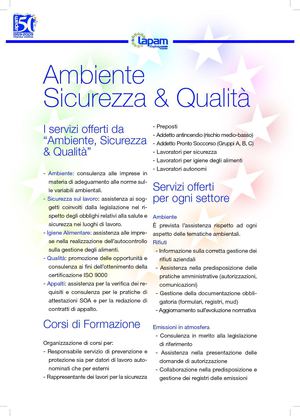 ambiente sicurezza qualità