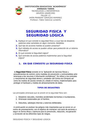 seguridad fisica