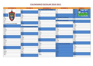 Calendario escolar definitivo 2010-2011