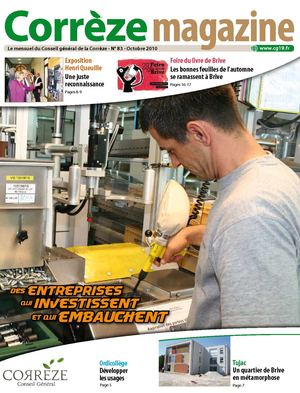 CORREZE magazine N° 83 Octobre 2010