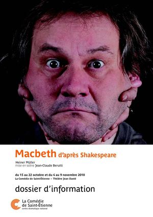 Dossier d'information - Macbeth, d'après Shakespeare