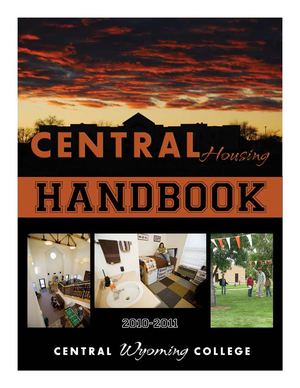 Housing handbook 2010-2011