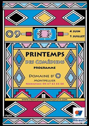 Programme Printemps des Comédiens 2009