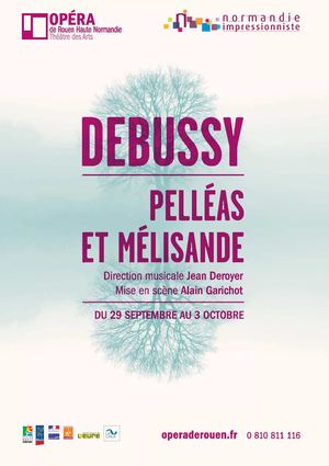 Opéra de rouen Haute-Normandie : Programme de salle de Pelléas et Mélisande