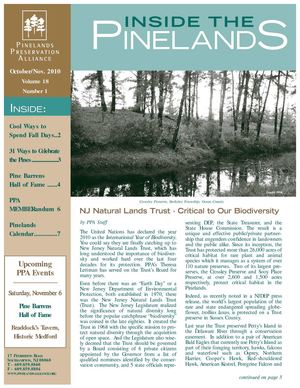 Inside the Pinelands - October/November 2010