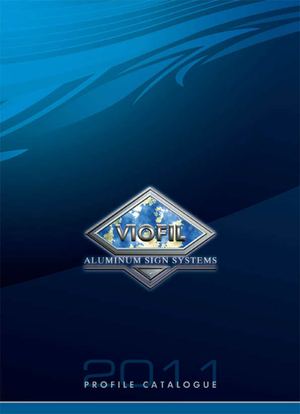 VIOFIL aluminum sign systems catal 2011 EN