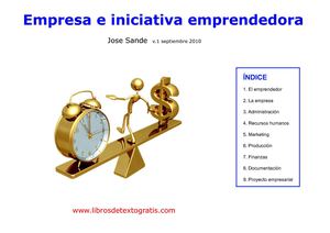 EMPRESA E INICIATIVA EMPRENEDORA
