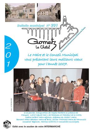Gometz le Châtel - Bulletin Municipal 201