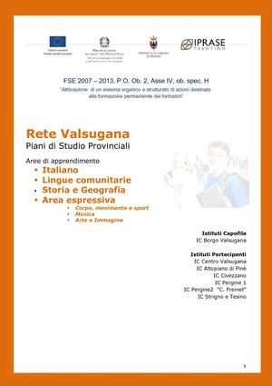 rete valsugana - italiano, musica sport