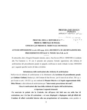 AMBIENTE   Osservatorio Trasparenza