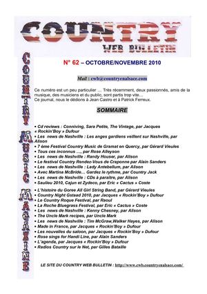 Country Web Bulletin Octobre/Novembre 2010