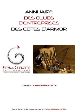 Annuaire des Clubs d'Entreprises du 22