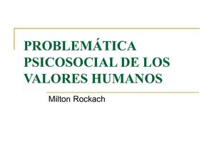Cuestionario de Autoconfrontación Milton Rockeach
