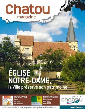 Chatou Magazine du mois d'octobre 2010
