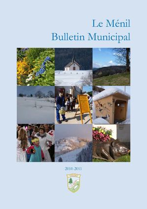 Le Ménil Bulletin Municipal 2010-2011