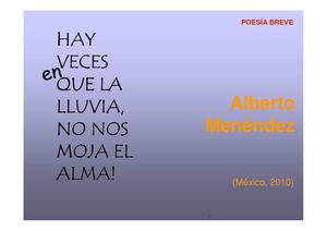 POESÍA BREVE 2010