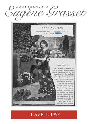 Eugène Grasset : conférence "Art Nouveau" 1897