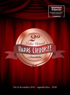 2º Leilão Virtual - Haras Cherokee - Catálogo, Cavalos.