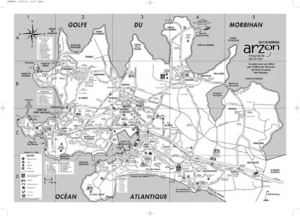 Plan de commune Arzon - Port Navalo - Port Crouesty
