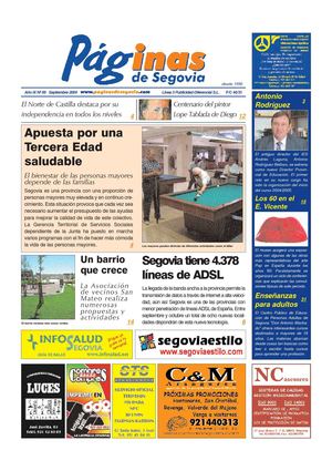 Páginas de Segovia 099 Septiembre 2004
