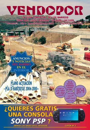 Revista VENDOPOR - Publicación de la Zona Nord de Barcelona - Ciutat Meridiana - Torre Baro - Vallbona - Can Cuias