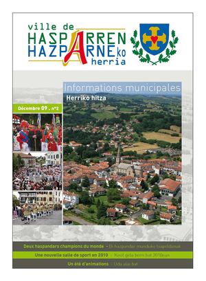 Magazine municipal- Décembre 2009