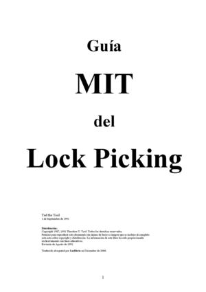 Cerrajeria guía mit