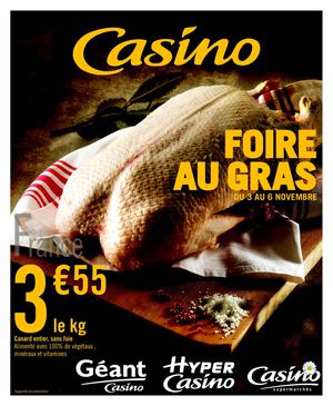 Prospectus Foire au Gras- du 3 au 6 novembre 2010