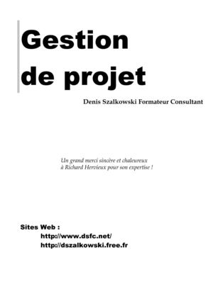 gestion des projets