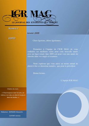 IGR Mag' n°2