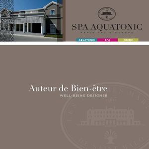 SPA Aquatonic de Paris Val d'Europe : Brochure