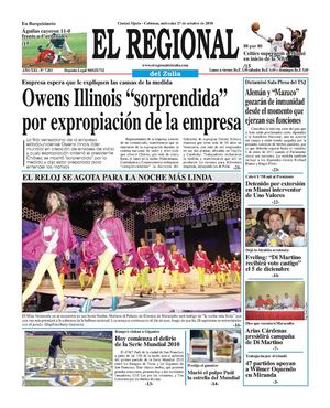 El Regional del Zulia 26-10-2010