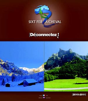 Brochure Sixt Fer à Cheval 2010-2011