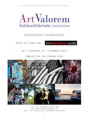 Catalogue Photographies Contemporaines