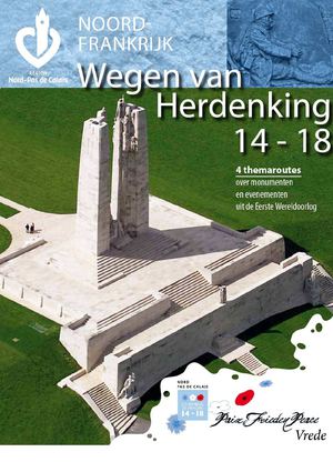 Wegen van Herdenking - 1914 - 1918 - Noord-Frankrijk