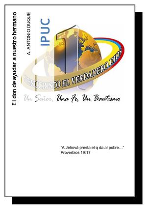 EL DON DE AYUDAR A NUESTRO HERMANO