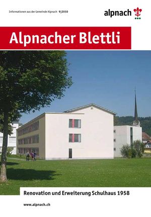 Alpnacher Blettli November 2010