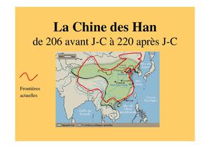 HISTOIRE 6M La Chine des Han