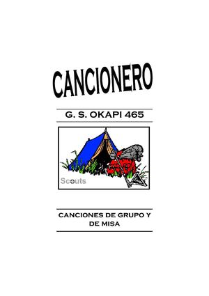 cancionero okapi