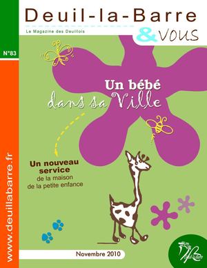 Magazine de Deuil-la-Barre n°83 - Novembre 2010
