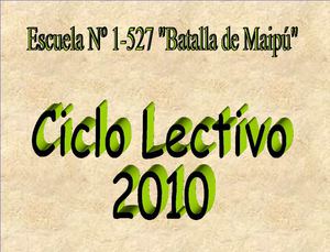 Batalla de Maipu 2010