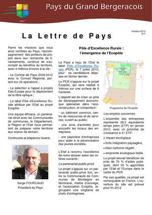 Lettre du Pays de Bergerac N°7