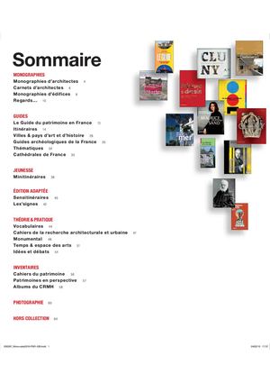 Catalogue des Editions du patrimoine 2010