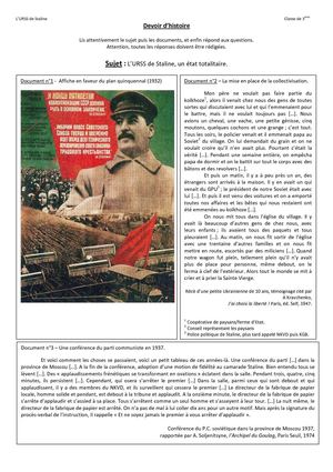 Devoir URSS Staline 2010-11